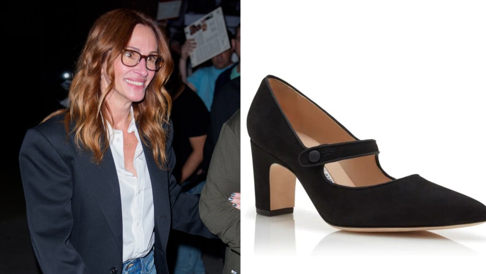 Julia Roberts is seen on Sunday in New York City.