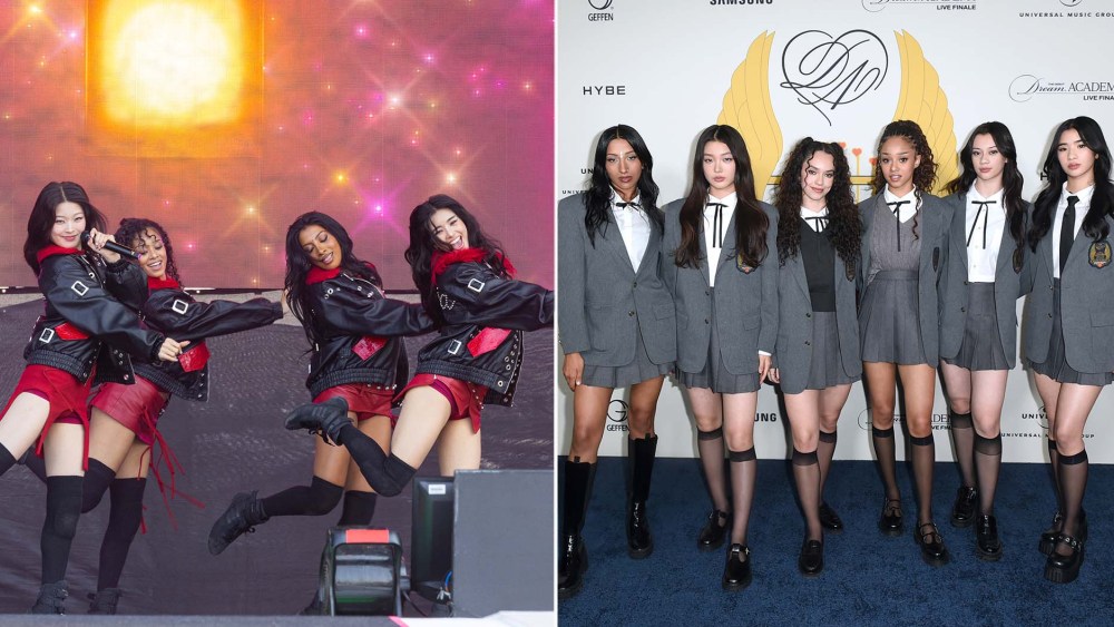 KATSEYE's best coordinated shoe moments in photos.