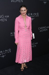 Chloe Malle at Kering Foundation Fourth Annual ‘Caring for Women’ Dinner in New York at The Pool on September 11, 2025 in New York, New York.