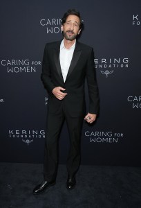 Adrien Brody at Kering Foundation Fourth Annual ‘Caring for Women’ Dinner in New York at The Pool on September 11, 2025 in New York, New York.