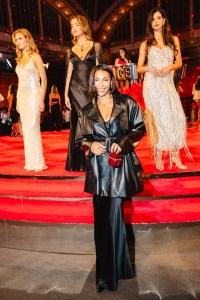 Dileiny Baron at the L'Agence Spring 2026 Ready-to-Wear show.