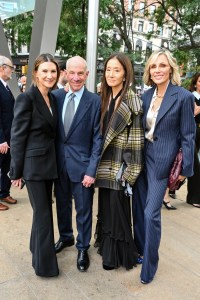 Lizzie Tisch, Jonathan Tisch, Vera Wang and Jamie Tisch