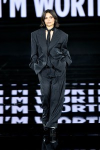 Ariana Greenblatt at Le Défilé 2025: A Celebration of Women's Empowerment fashion show.