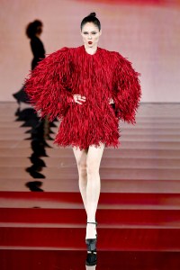 Coco Rocha at Le Défilé 2025: A Celebration of Women's Empowerment fashion show.