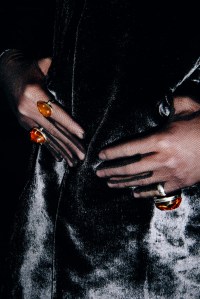 Backstage at the Luar Spring 2026 ready-to-wear show at New York Fashion Week.