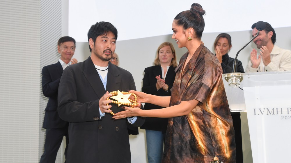 Soshi Otsuki and Deepika Padukone