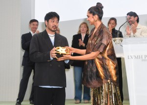 Soshi Otsuki and Deepika Padukone