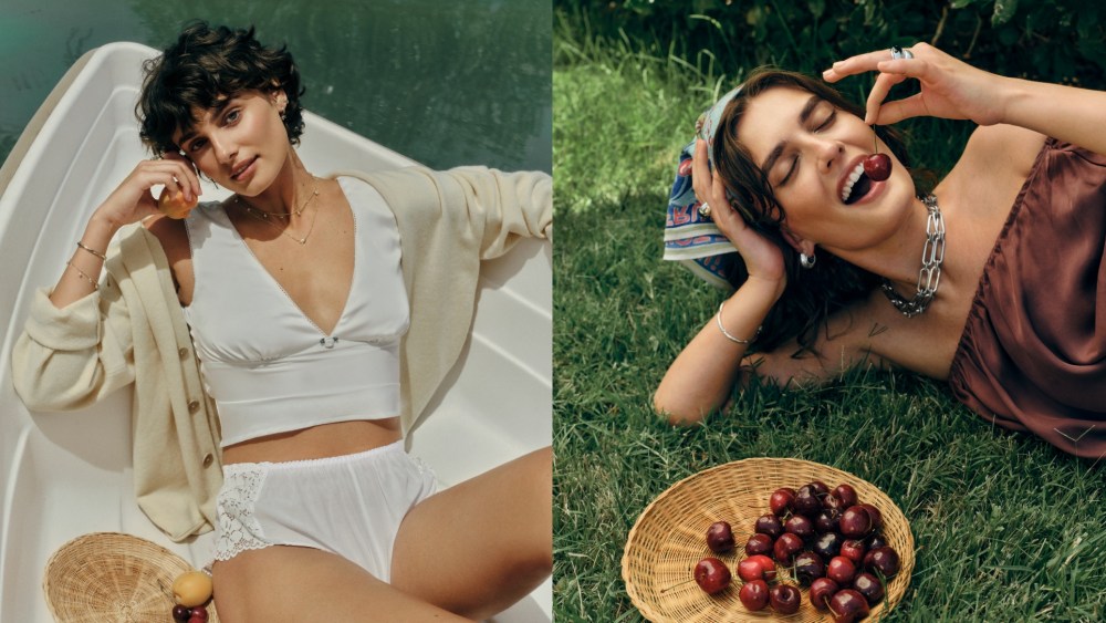 Sisters Taylor and Mackinley Hill debut their first jewelry line, Stone Fruit.