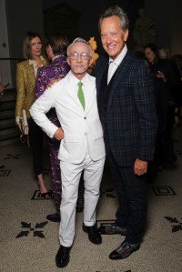 Jasper Conran and Richard E. Grant