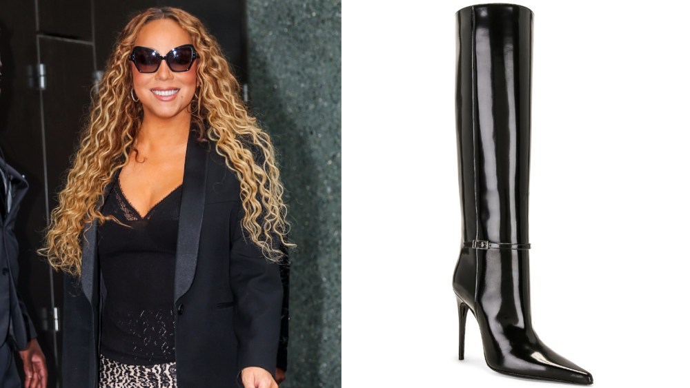 Mariah Carey is seen at "Live With Kelly and Mark" on Monday in New York.