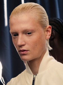 Backstage at Matières Fécales  Spring 2026 Ready-to-Wear Collection at Paris Fashion Week
