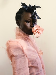 Backstage at Matières Fécales  Spring 2026 Ready-to-Wear Collection at Paris Fashion Week