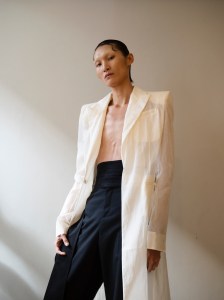 Backstage at Matières Fécales  Spring 2026 Ready-to-Wear Collection at Paris Fashion Week