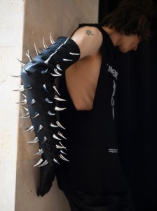 Backstage at Matières Fécales  Spring 2026 Ready-to-Wear Collection at Paris Fashion Week