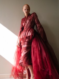Backstage at Matières Fécales  Spring 2026 Ready-to-Wear Collection at Paris Fashion Week