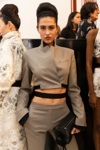Backstage at Max Mara Spring 2026 Ready-to-Wear Collection at Milan Fashion Week