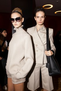 Backstage at Max Mara Spring 2026 Ready-to-Wear Collection at Milan Fashion Week