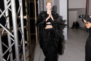 Backstage at Max Mara Spring 2026 Ready-to-Wear Collection at Milan Fashion Week