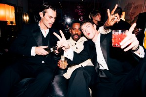 Kit Butler, Colman Domingo and Roberto Sipos