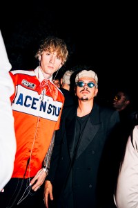 Machine Gun Kelly and Evan Ross