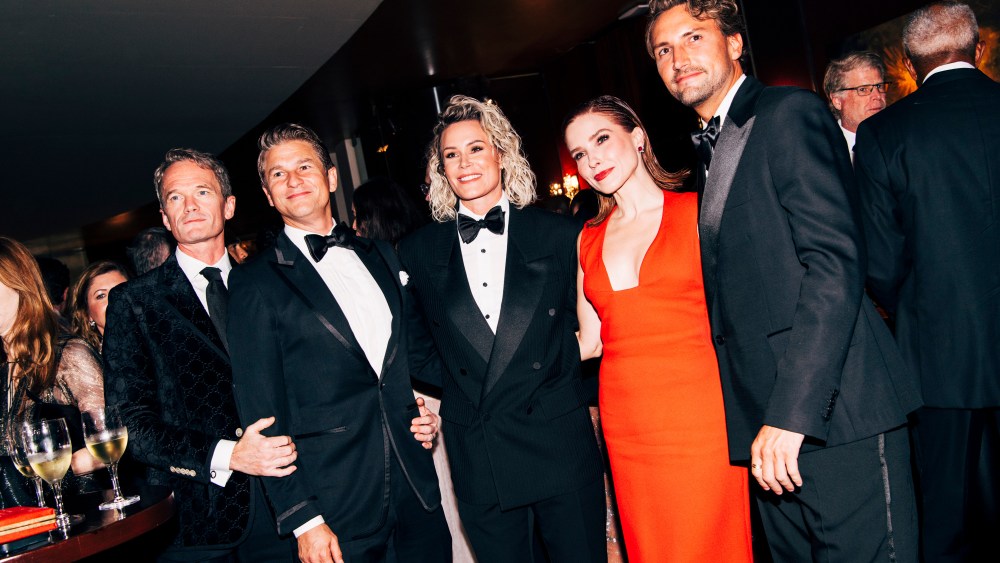 Neil Patrick Harris, David Burtka, Ashlyn Harris and Sophia Bush