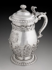 Emes & Barnard (1808-1829), Tankard, 1818-1819, silver. MMFA, gift of Mrs. J. B. D’Aeth.
