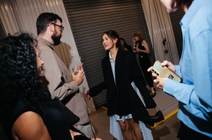 Julia Mervis at the Monse Spring 2026 Ready-to-Wear show
