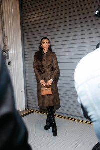 Skye Hankey at the Monse Spring 2026 Ready-to-Wear show
