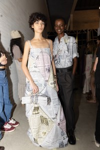 Backstage at Moschino Spring 2026 Ready-to-Wear Collection at Milan Fashion Week