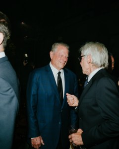 Al Gore and Harrison Ford