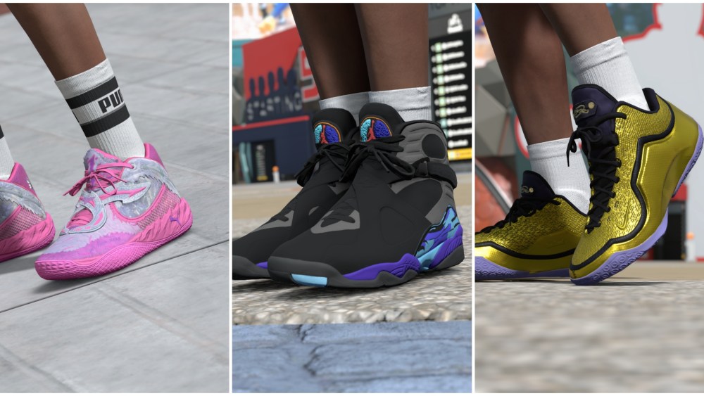 NBA 2K26 in-game sneakers