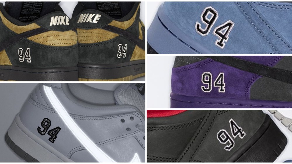 Supreme x Nike sneakers