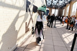 Ellie the Elephant at the Off-White Spring 2026 Ready-to-Wear show