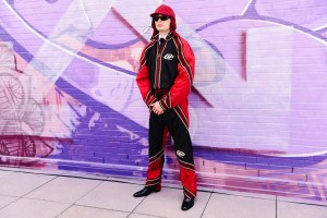 Peso Pluma at the Off-White Spring 2026 Ready-to-Wear show