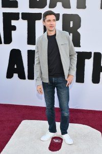 Topher Grace at Warner Bros. Pictures "One Battle After Another" World Premiere held at the TCL Chinese Theater on September 08, 2025 in Hollywood, California.