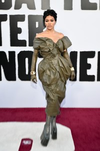 Teyana Taylor at Warner Bros. Pictures "One Battle After Another" World Premiere held at the TCL Chinese Theater on September 08, 2025 in Hollywood, California.