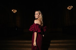 Elizabeth Kurpisat Prabal Gurung Spring 2026 Ready-to-Wear Show.