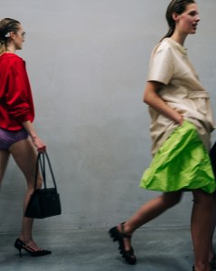 Backstage at Prada Spring 2026 Ready-to-Wear Collection at Milan Fashion Week