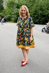 Amy Ryan front row at the Susan Alexander x Rachel Antonoff Dog Show 2026.