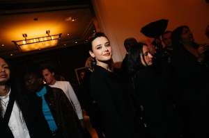 Katherine Langford at the Coach Spring 2026 Ready-to-Wear show