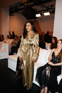Mindy Kaling and Jessica Chastain at the Coach Spring 2026 Ready-to-Wear show