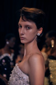 Backstage at Richard Quinn Spring 2026 Ready-to-Wear Collection at London Fashion Week