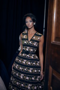 Backstage at Richard Quinn Spring 2026 Ready-to-Wear Collection at London Fashion Week