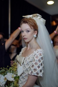 Backstage at Richard Quinn Spring 2026 Ready-to-Wear Collection at London Fashion Week