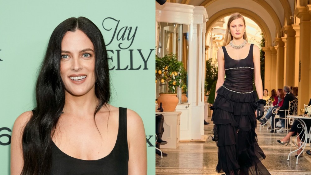 Riley Keough wears Chanel at the Jay Kelly premiere during the 63rd New York Film Festival on Sept. 29, 2025 in New York City.