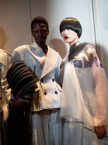 Backstage at Roksanda Spring 2026 Ready-to-Wear Collection at London Fashion Week