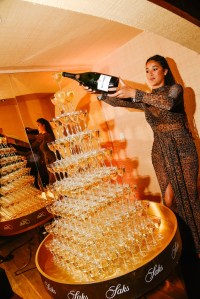 The scene at the Saks NYFW Kick Off Party.