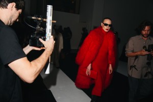 Jordan Roth at the Sergio HudsonSpring 2026 Ready-to-Wear show.