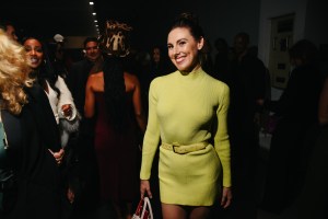 Tiler Peck at the Sergio HudsonSpring 2026 Ready-to-Wear show.