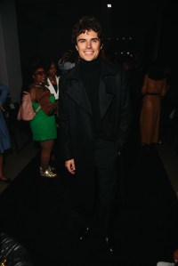 Nicolas Vansteenberghe at the Sergio HudsonSpring 2026 Ready-to-Wear show.